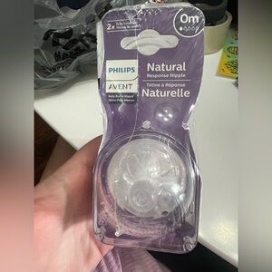 10 Philips Avent Nipple - Clear